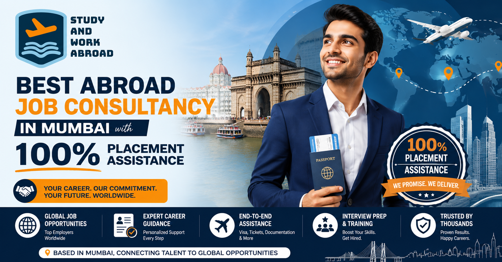 Best Abroad Job Consultancy in Mumbai with 100% Placement Assistance