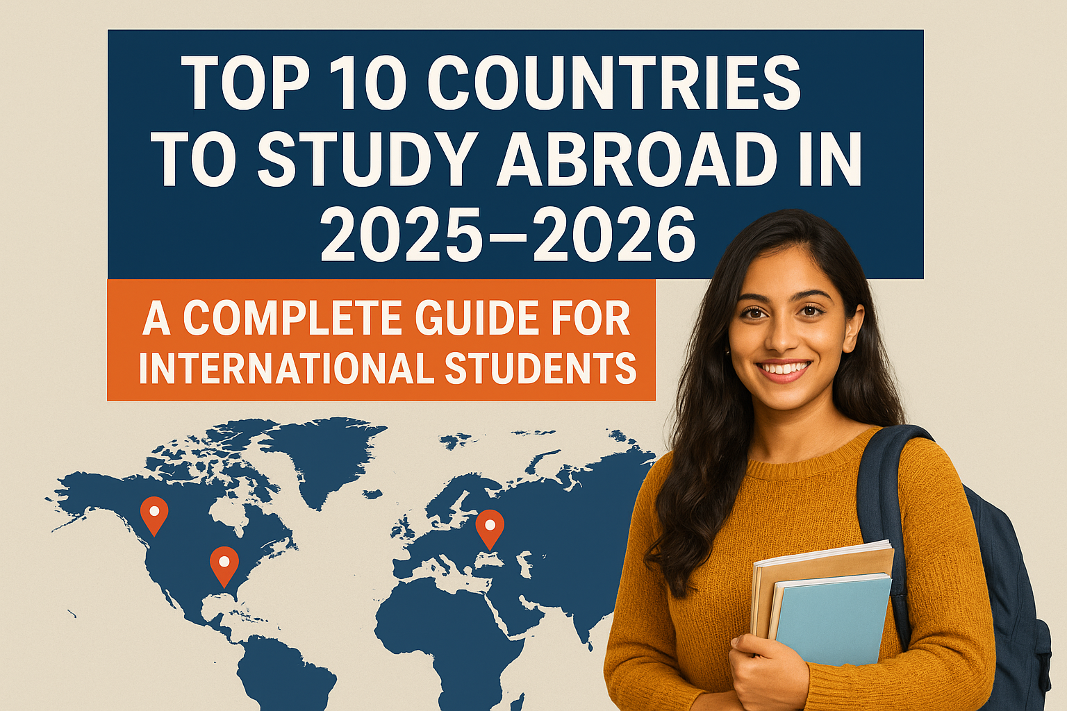 Top 10 Countries to Study Abroad in 2025-2026 – A Complete Guide for International Students